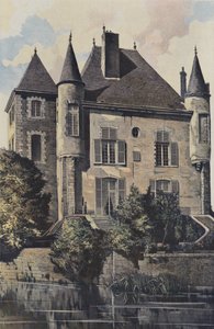 Bellegarde, Altes Schloss von French Photographer