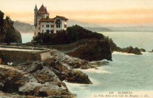 Biarritz, Villa Belsa, die Küste der Basken von French Photographer
