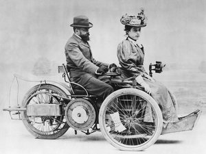 Bollées Voiturette, 1896 von French Photographer