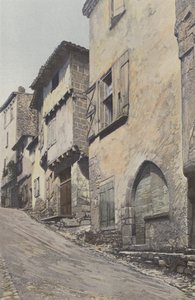 Bruniquel, Hauptstraße von French Photographer