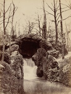 Wasserfall im Bois de Boulogne, ca. 1855