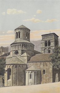 Cruas, Kirche, Nordostansicht von French Photographer