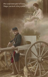 Trotz des Kanonenlärms denke ich für Frankreich an dich von French Photographer