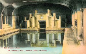 Dinard, Balneum Casino, Das Schwimmbad von French Photographer