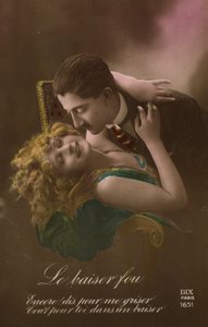 Umarmendes Paar von French Photographer