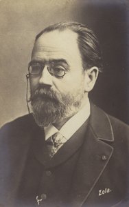 Émile Zola (1840-1902), französischer Schriftsteller, Journalist und Dramatiker von French Photographer