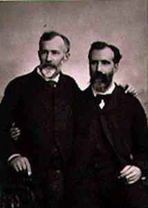 Emmanuel Benner (1836-96) und Jean Benner (1836-1906), aus 