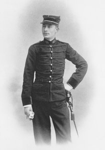 Ernest Duchesne als Major der Medizin im zweiten Regiment de Hussards von Senlis, 1897 von French Photographer