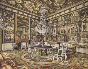 Fontainebleau: Appartement des Papstes, Empfangssalon von French Photographer