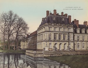 Fontainebleau: Pavillon Louis XV Eingang zum Chinesischen Museum von French Photographer