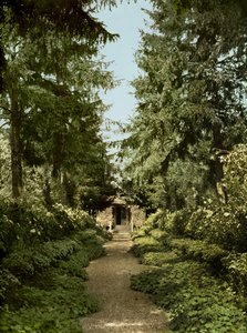 Gartenweg im Garten von Claude Monet, Giverny