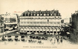 Grands Magasins du Louvre Kaufhaus, Paris von French Photographer