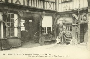 Haus von König Franz I., Abbeville von French Photographer