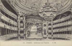 Innenraum der Oper, Paris von French Photographer