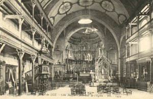 Jean-de-Luz, Die Kirche von French Photographer