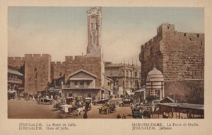 Jerusalem, Jaffator von French Photographer