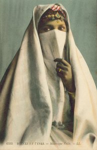 Algerien: Mauresque Voilee von French Photographer