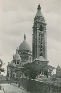 Basilika Sacré-Cœur und Campanile von French Photographer