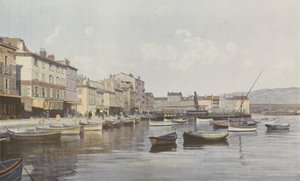 La Seyne, Blick auf den Kai (Kleine Reede von Toulon)