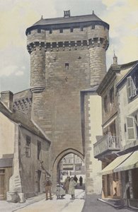 La Souterraine, Stadttor, Außenansicht von French Photographer