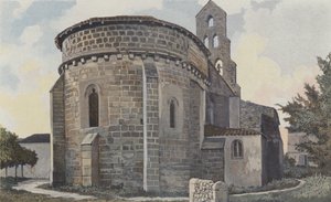 Lannes, Kirche, Gesamtansicht NE von French Photographer