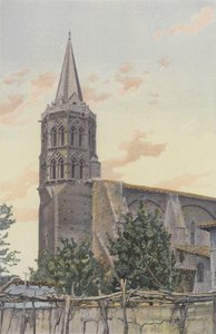 Lisle-sur-Tarn, Kirche, Glockenturm, Ostseite