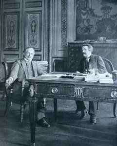 Lloyd George und Aristide Briand, 1916 von French Photographer
