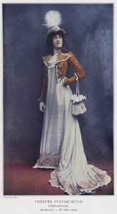 Mademoiselle Mitzy-Dalti als Delvaporine in Cadet Roussel von French Photographer