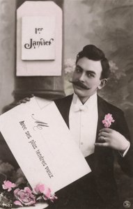 Mann mit Schnurrbart