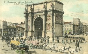 Marseille, Triumphbogen der Porte d
