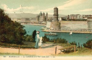 Marseille, Die Kathedrale, Das Fort Saint-Jean von French Photographer