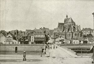 Mayenne, Eine Straße von French Photographer