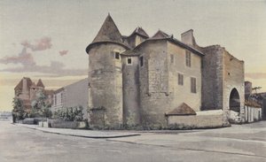 Mennetou-sur-Cher, Schloss, Ostansicht von French Photographer