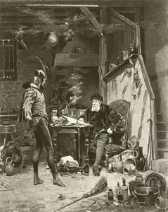 Mephistopheles und Faust von French Photographer