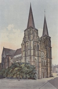 Mezieres, Kirche, Gesamtansicht NW von French Photographer