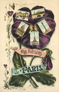 Tausend Küsse aus Paris von French Photographer