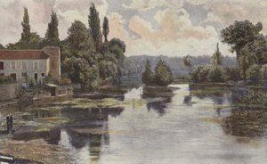 Montigny-sur-Loing, Ufer des Loing