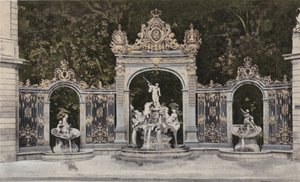 Nancy, Place Stanislas, Neptunbrunnen von French Photographer