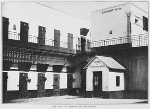 Neukaledonien, Insel Nou, Haus der Haft, aus La Depeche Coloniale, 1903 von French Photographer