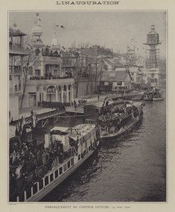 Eröffnung der Weltausstellung 1900, Paris von French Photographer