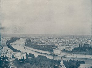 Panorama von Paris, vom Trocadero aus von French Photographer