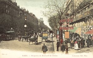 Paris, Boulevard des Italiens