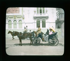 Pariser Ausstellung: Palast der dekorativen Künste, Paris, Frankreich, 1900