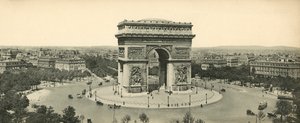 Paris, Der Triumphbogen, das Grab des unbekannten Soldaten und der Platz des Sterns von French Photographer
