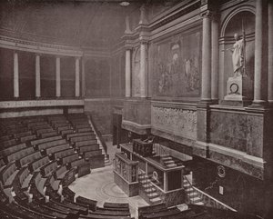 Paris: Sitzungssaal der Abgeordnetenkammer von French Photographer