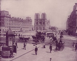 Paris: Pont St Michel und Notre Dame von French Photographer