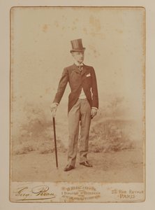 Fotografie aus einem Souvenir-Album in Erinnerung an Boni de Castellane