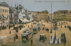 Place Massena und das Casino, Nizza von French Photographer