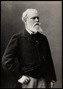 Porträt von Alexandre Cabanel (1823-1889), französischer Maler von French Photographer