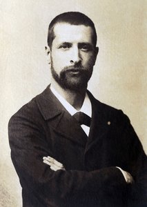 Porträt von Alexandre Yersin (s/w Foto) von French Photographer
